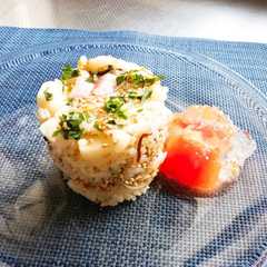 รูปของ 残った漬物、ふりかけで混ぜご飯