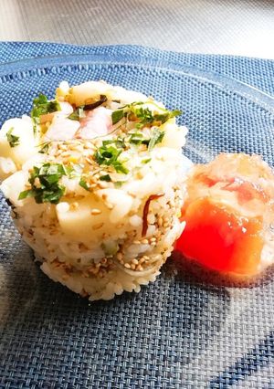 残った漬物、ふりかけで混ぜご飯-レシピのメイン写真
