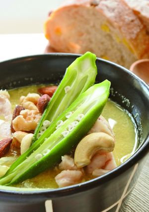 カレー風味のヘルシー豆乳味噌スープ-レシピのメイン写真
