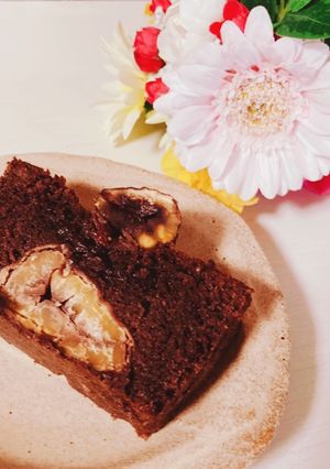 ココア×栗のパウンドケーキ-レシピのメイン写真