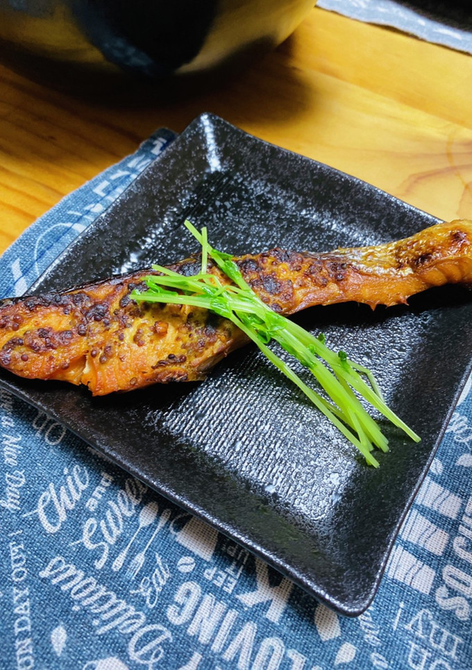 鮭のマスタード焼き-レシピのメイン写真