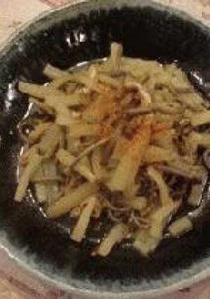 ☆★簡単和風総菜（ゼンマイと大根の煮物）☆★-レシピのメイン写真