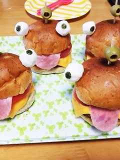 フォートナイトバーガースキンハンバーガー-レシピのメイン写真