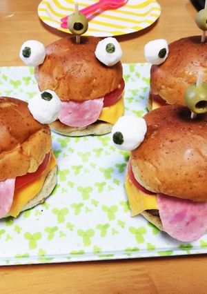 フォートナイトバーガースキンハンバーガー-レシピのメイン写真