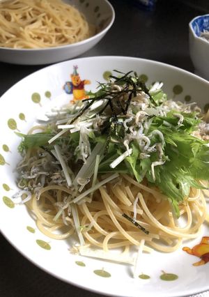 しらすと水菜のパスタ　-レシピのメイン写真