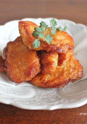 そば粉衣の鶏胸肉わさびマヨ醤油から揚げ-レシピのメイン写真