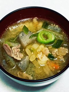 【覚え書き】豚汁-レシピのメイン写真