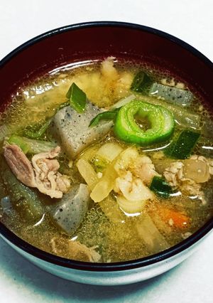 【覚え書き】豚汁-レシピのメイン写真