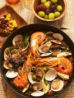 簡単♪旨味たっぷりな雑穀米のパエリア-レシピのメイン写真