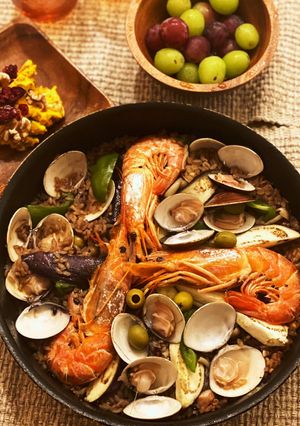簡単♪旨味たっぷりな雑穀米のパエリア-レシピのメイン写真