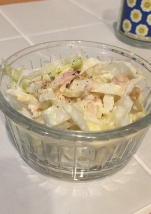 【材料4つパパッと副菜】キャベツナサラダ-レシピのメイン写真