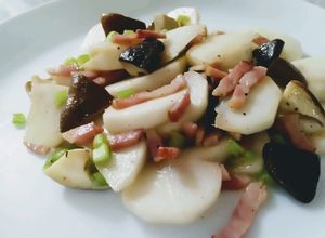 こかぶと椎茸のベーコンソテー-レシピのメイン写真