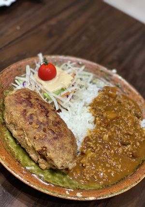 ポテサラパケットディッシュ風ハンバーグ-レシピのメイン写真