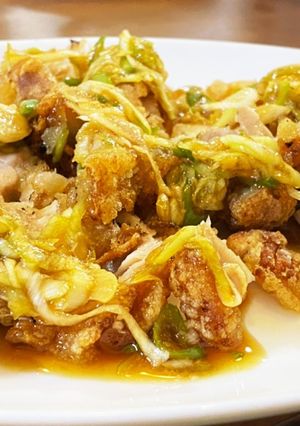油淋鶏(手作りタレで惣菜唐揚げを変身)-レシピのメイン写真
