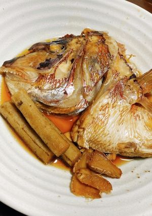 フライパンで簡単✨絶品　鯛のかぶと煮-レシピのメイン写真