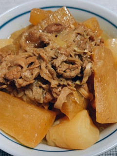 絶品☆牛肉と大根の生姜味噌煮込み-レシピのメイン写真