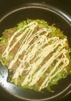 バイオリンクでお好み焼き♪簡単大人用-レシピのメイン写真
