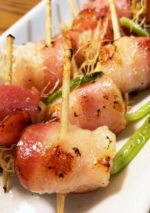 芽子にんにくのベーコン巻き-レシピのメイン写真