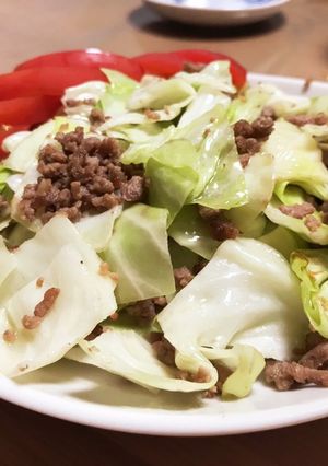 簡単「味噌肉キャベツ」です。-レシピのメイン写真