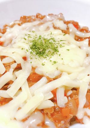 タコス風納豆オートミール-レシピのメイン写真