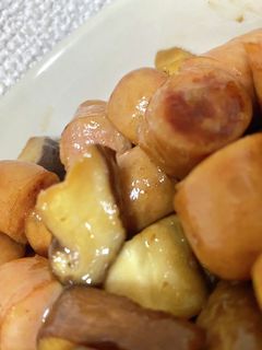椎茸とウインナーのバター醤油焼き-レシピのメイン写真