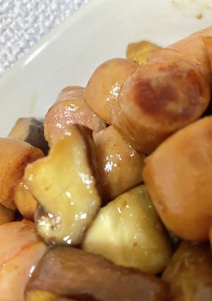 椎茸とウインナーのバター醤油焼き-レシピのメイン写真