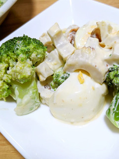 ちくわ&卵&ブロッコリーの胡麻マヨサラダ-レシピのメイン写真