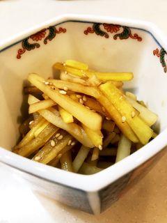 じゃがいもとさつまいものきんぴら-レシピのメイン写真