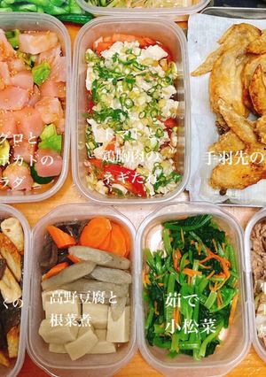 今週のつくりおき(^^)-レシピのメイン写真