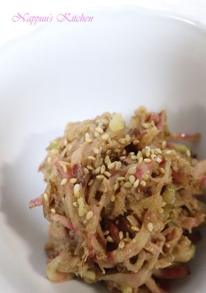ビーツとツナの胡麻和え-レシピのメイン写真