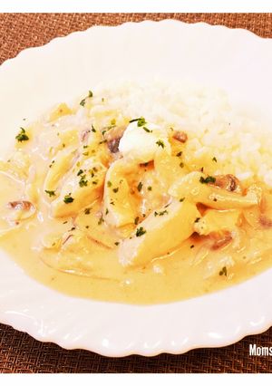 即席ささみストロガノフ風-レシピのメイン写真
