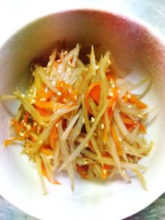 きんぴらごぼう-レシピのメイン写真