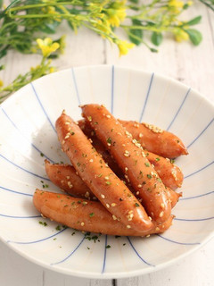 簡単!シャウエッセンの胡麻風味炒め-レシピのメイン写真