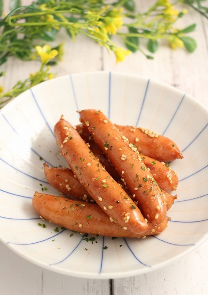 簡単！シャウエッセンの胡麻風味炒め-レシピのメイン写真