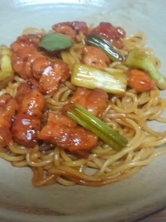 ねぎま甘辛焼きそば-レシピのメイン写真