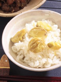 秋の味覚 栗ご飯♪-レシピのメイン写真