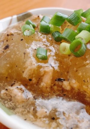 腸活♡冬瓜の鶏ひき肉あんかけ-レシピのメイン写真