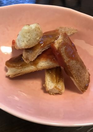 おやつにもおすすめパンの耳焼き-レシピのメイン写真