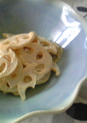 シャキシャキ蓮根のオイマヨサラダ-レシピのメイン写真