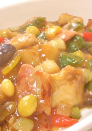 白身魚と夏野菜のあんかけ炒め.｡o○☆-レシピのメイン写真