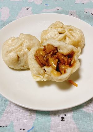 食べ応え抜群！ホタテの照り焼きまん-レシピのメイン写真