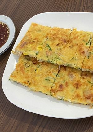 大豆もやしとねぎのチヂミ-レシピのメイン写真