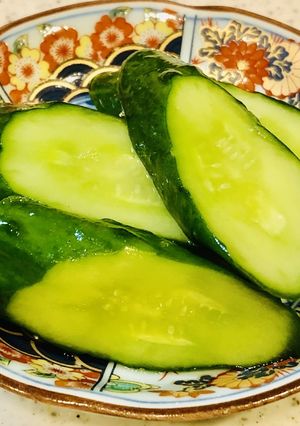 きゅうりの梅昆布茶漬け-レシピのメイン写真