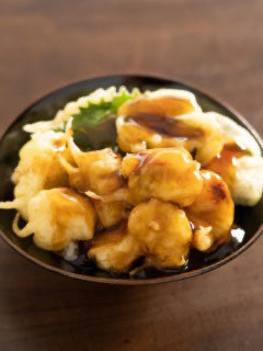 ふわふわサクサク!とらふぐ天丼-レシピのメイン写真