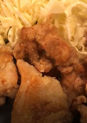 揚げ焼きカリカリ！卵不要、塩唐揚げ-レシピのメイン写真