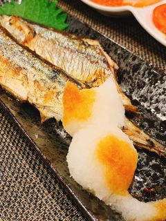 大根おろしアート♡ネコ-レシピのメイン写真