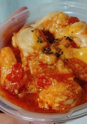 作りおき！チキンのトマトチーズ煮込み-レシピのメイン写真