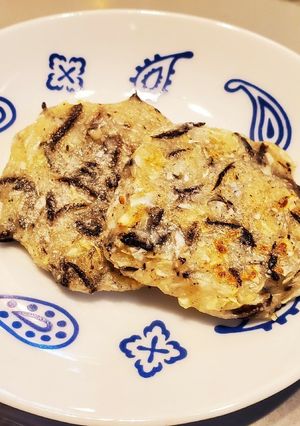 手づかみ離乳食に◎ひじきのお好み焼き-レシピのメイン写真