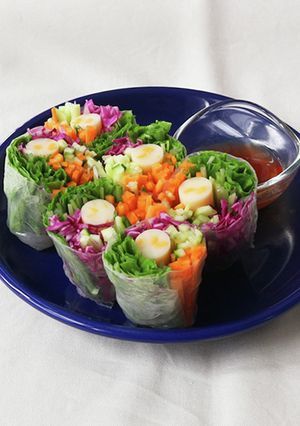 チーかまと彩り野菜の生春巻き-レシピのメイン写真