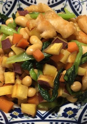 「まごわやさしい」3品目入り大豆の五目煮-レシピのメイン写真